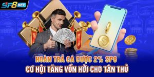 Hoàn Trả Cá Cược 2% SP8 Cơ Hội Tăng Vốn Hời Cho Tân Thủ